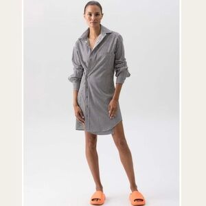 WEAR CISCO The Mini Dress Black White Polka Dot Size XS/S Shirt Dress Wrap Dress